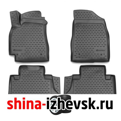 Коврик Autofamily коврики 3D в салон для GEELY Emgrand X7, 2013-  4 шт. ) в Ижевске